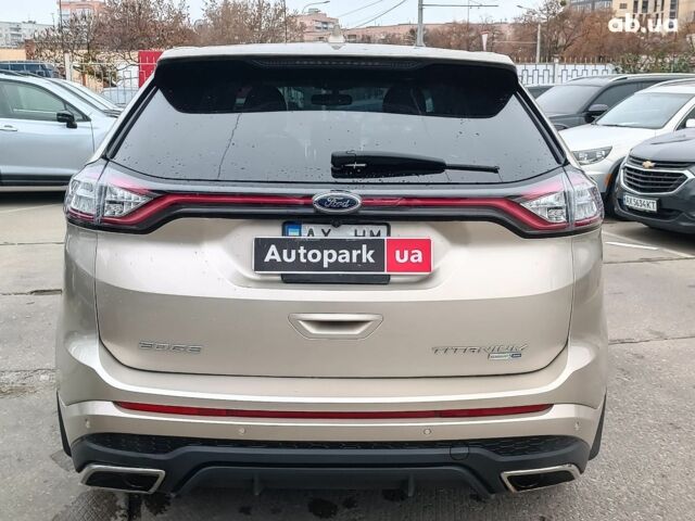 Бежевый Форд Эдж, объемом двигателя 2 л и пробегом 146 тыс. км за 19690 $, фото 8 на Automoto.ua