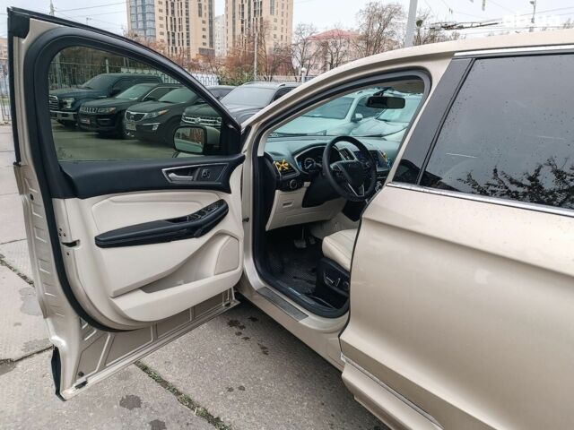 Бежевый Форд Эдж, объемом двигателя 2 л и пробегом 146 тыс. км за 19690 $, фото 17 на Automoto.ua