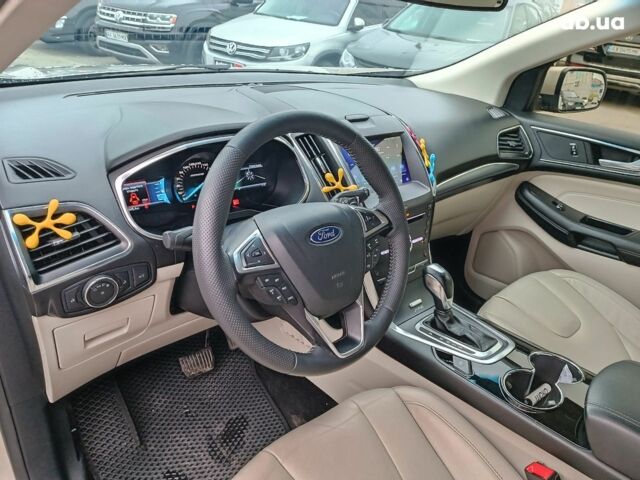 Бежевый Форд Эдж, объемом двигателя 2 л и пробегом 146 тыс. км за 19690 $, фото 19 на Automoto.ua