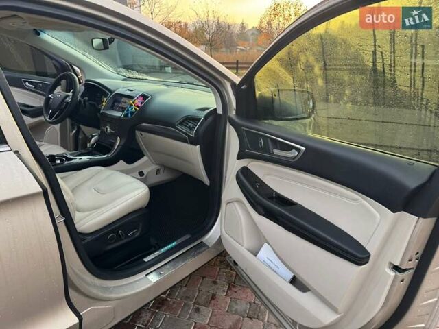 Бежевый Форд Эдж, объемом двигателя 2 л и пробегом 146 тыс. км за 19200 $, фото 8 на Automoto.ua