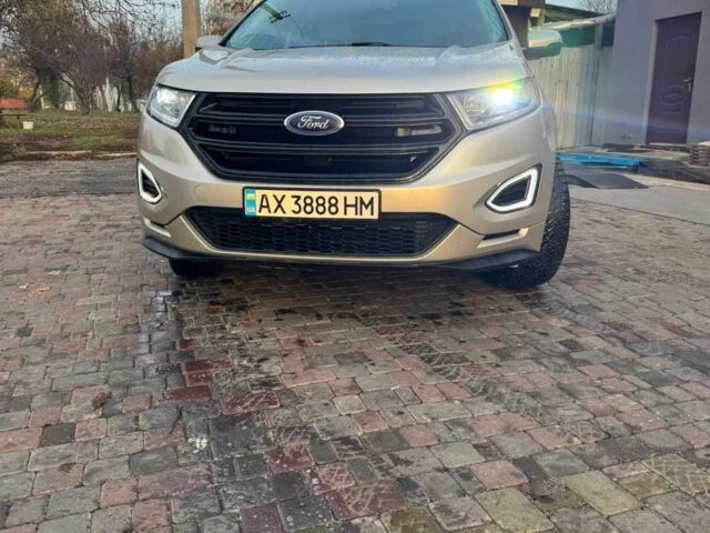 Бежевий Форд Едж, об'ємом двигуна 2 л та пробігом 146 тис. км за 19200 $, фото 2 на Automoto.ua