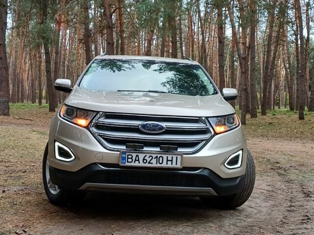 Форд Эдж 2018 в Кропивницком (Кировограде) на Automoto.ua Бежевый Форд Эдж, объемом двигателя 2 л и пробегом 69 тыс. км за 18500 $, фото 4 на Automoto.ua