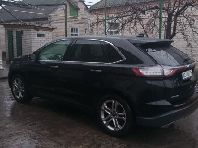 Черный Форд Эдж, объемом двигателя 2 л и пробегом 162 тыс. км за 22539 $, фото 7 на Automoto.ua