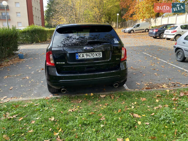 Черный Форд Эдж, объемом двигателя 3.5 л и пробегом 185 тыс. км за 10781 $, фото 1 на Automoto.ua