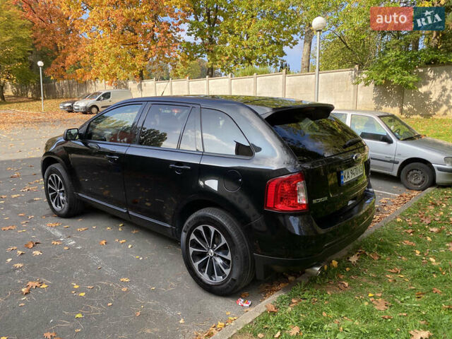 Черный Форд Эдж, объемом двигателя 3.5 л и пробегом 185 тыс. км за 10781 $, фото 4 на Automoto.ua