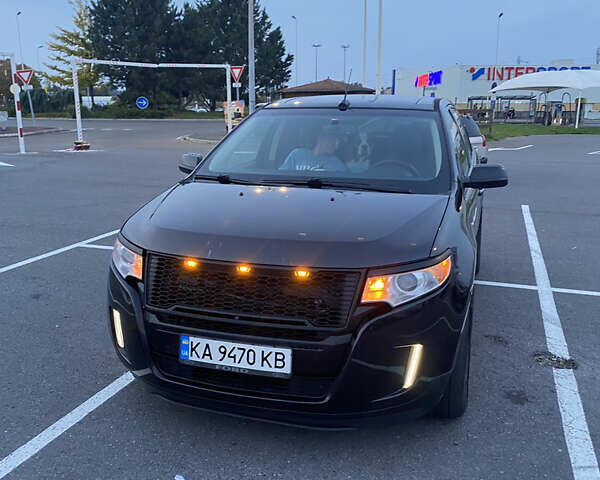 Черный Форд Эдж, объемом двигателя 3.5 л и пробегом 185 тыс. км за 10781 $, фото 10 на Automoto.ua