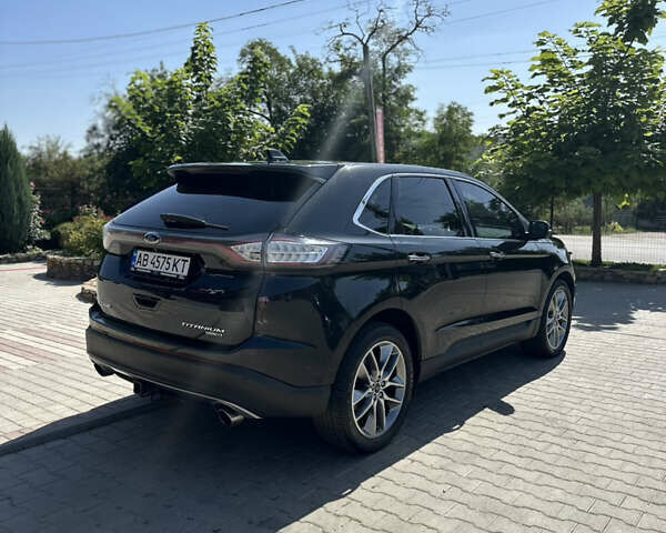 Черный Форд Эдж, объемом двигателя 2 л и пробегом 105 тыс. км за 16100 $, фото 11 на Automoto.ua