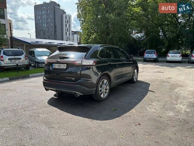 Черный Форд Эдж, объемом двигателя 2 л и пробегом 144 тыс. км за 18800 $, фото 2 на Automoto.ua