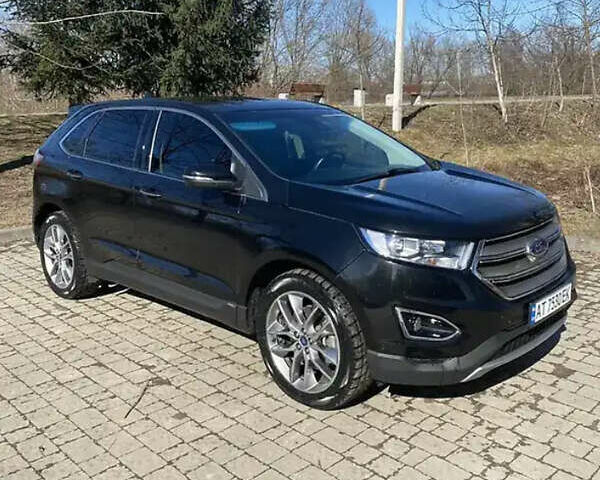 Чорний Форд Едж, об'ємом двигуна 2 л та пробігом 110 тис. км за 13500 $, фото 1 на Automoto.ua