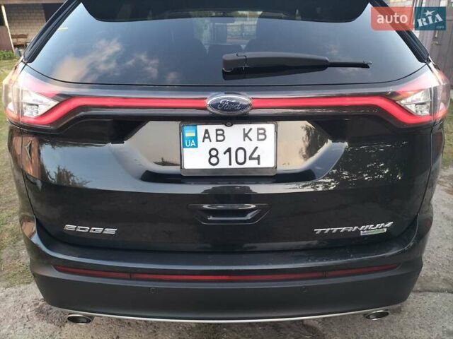 Черный Форд Эдж, объемом двигателя 2 л и пробегом 265 тыс. км за 17900 $, фото 13 на Automoto.ua