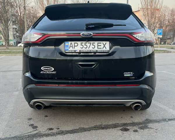 Черный Форд Эдж, объемом двигателя 2 л и пробегом 120 тыс. км за 13000 $, фото 8 на Automoto.ua