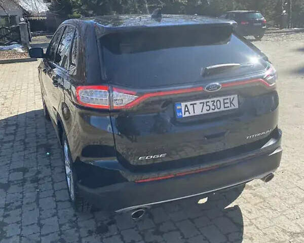 Чорний Форд Едж, об'ємом двигуна 2 л та пробігом 110 тис. км за 13500 $, фото 14 на Automoto.ua