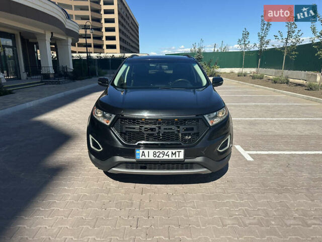 Черный Форд Эдж, объемом двигателя 3.5 л и пробегом 231 тыс. км за 15500 $, фото 14 на Automoto.ua