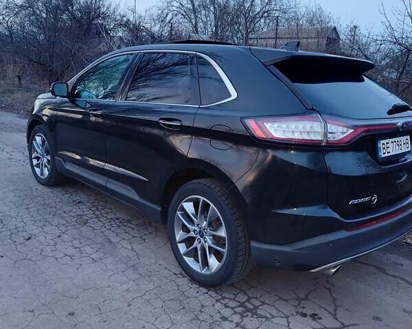 Черный Форд Эдж, объемом двигателя 3.5 л и пробегом 200 тыс. км за 18000 $, фото 13 на Automoto.ua
