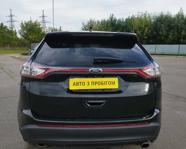 Черный Форд Эдж, объемом двигателя 2 л и пробегом 242 тыс. км за 12900 $, фото 3 на Automoto.ua