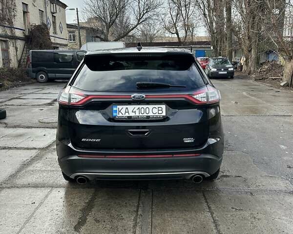 Черный Форд Эдж, объемом двигателя 2 л и пробегом 234 тыс. км за 12500 $, фото 2 на Automoto.ua