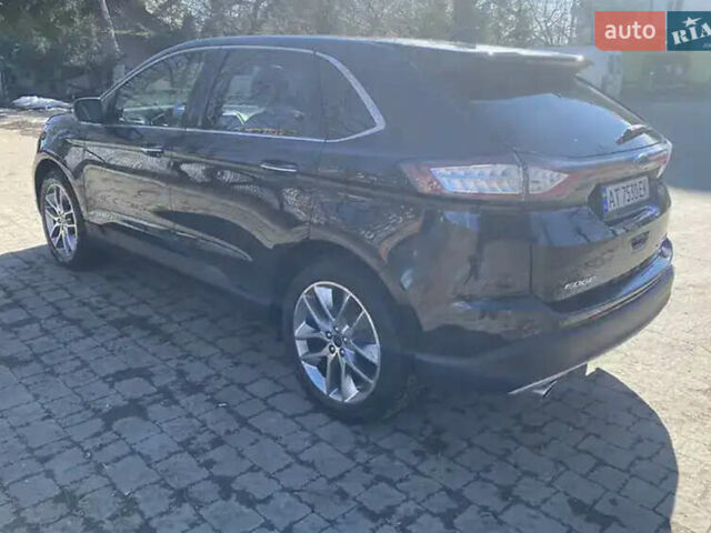 Чорний Форд Едж, об'ємом двигуна 2 л та пробігом 110 тис. км за 13500 $, фото 3 на Automoto.ua