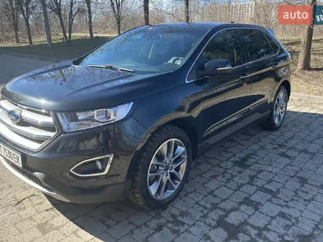 Чорний Форд Едж, об'ємом двигуна 2 л та пробігом 110 тис. км за 13500 $, фото 15 на Automoto.ua