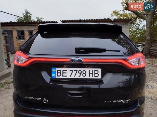 Черный Форд Эдж, объемом двигателя 3.5 л и пробегом 200 тыс. км за 18000 $, фото 18 на Automoto.ua