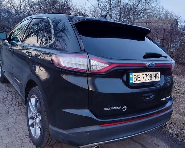 Черный Форд Эдж, объемом двигателя 3.5 л и пробегом 200 тыс. км за 18000 $, фото 11 на Automoto.ua