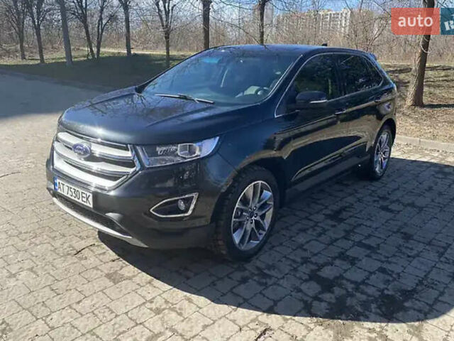 Чорний Форд Едж, об'ємом двигуна 2 л та пробігом 110 тис. км за 13500 $, фото 16 на Automoto.ua