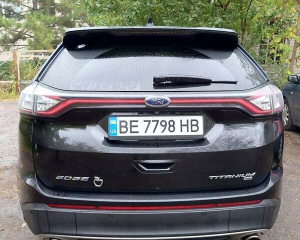 Черный Форд Эдж, объемом двигателя 3.5 л и пробегом 200 тыс. км за 18000 $, фото 12 на Automoto.ua