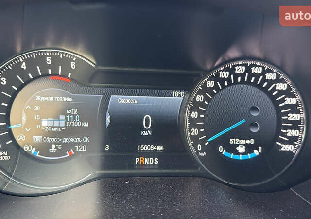 Черный Форд Эдж, объемом двигателя 2 л и пробегом 157 тыс. км за 19000 $, фото 9 на Automoto.ua