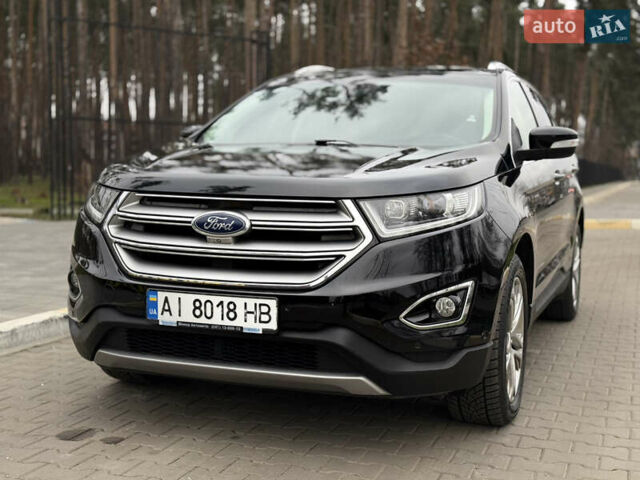 Чорний Форд Едж, об'ємом двигуна 2 л та пробігом 183 тис. км за 18500 $, фото 1 на Automoto.ua