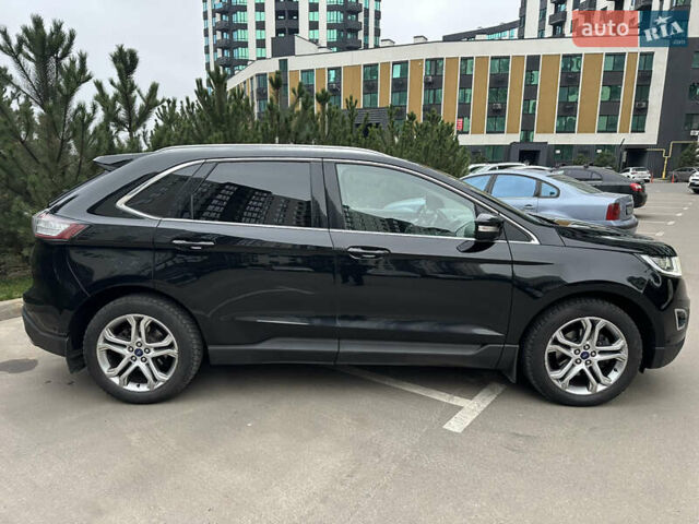 Черный Форд Эдж, объемом двигателя 2 л и пробегом 158 тыс. км за 20900 $, фото 3 на Automoto.ua