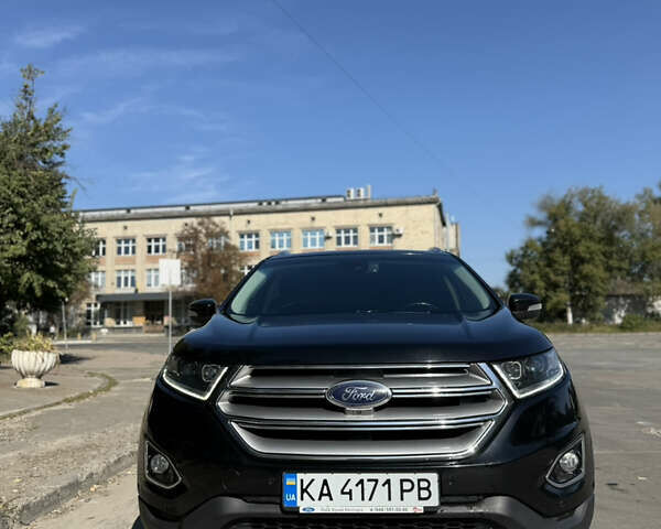 Черный Форд Эдж, объемом двигателя 2 л и пробегом 170 тыс. км за 22000 $, фото 3 на Automoto.ua