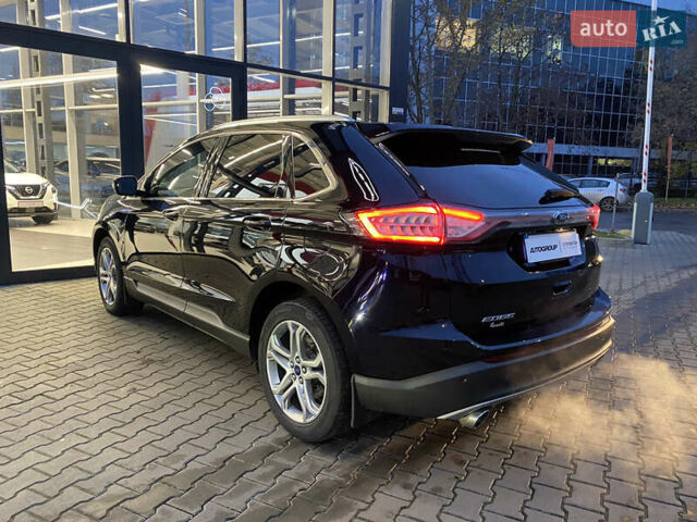 Черный Форд Эдж, объемом двигателя 2 л и пробегом 132 тыс. км за 18900 $, фото 9 на Automoto.ua