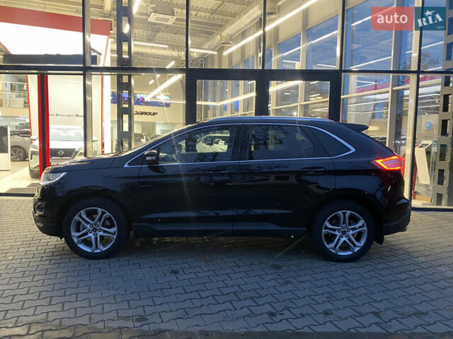 Черный Форд Эдж, объемом двигателя 2 л и пробегом 132 тыс. км за 18900 $, фото 3 на Automoto.ua