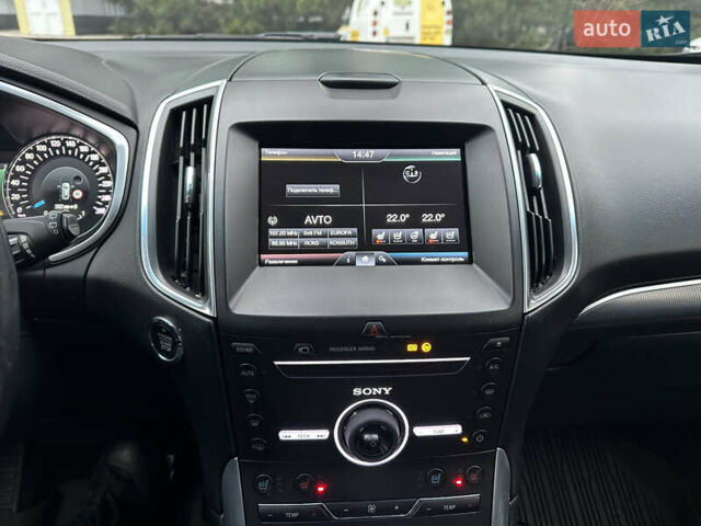 Черный Форд Эдж, объемом двигателя 2 л и пробегом 158 тыс. км за 20900 $, фото 24 на Automoto.ua