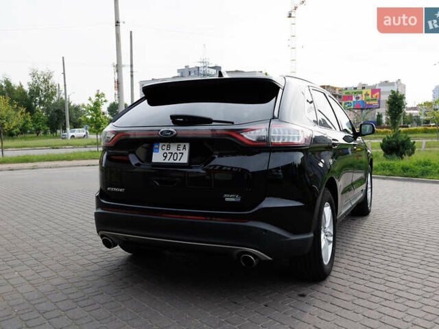 Чорний Форд Едж, об'ємом двигуна 2 л та пробігом 115 тис. км за 15500 $, фото 1 на Automoto.ua