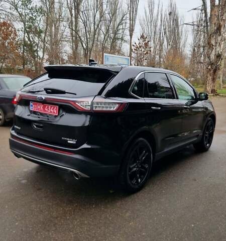 Черный Форд Эдж, объемом двигателя 2 л и пробегом 211 тыс. км за 14800 $, фото 6 на Automoto.ua