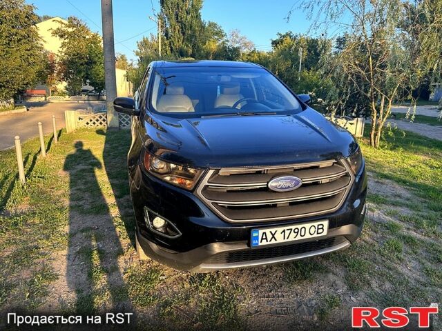 Черный Форд Эдж, объемом двигателя 3.5 л и пробегом 240 тыс. км за 13700 $, фото 2 на Automoto.ua