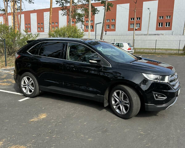 Черный Форд Эдж, объемом двигателя 2 л и пробегом 157 тыс. км за 19000 $, фото 3 на Automoto.ua