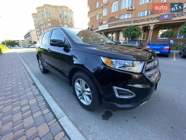 Черный Форд Эдж, объемом двигателя 2 л и пробегом 205 тыс. км за 16500 $, фото 1 на Automoto.ua