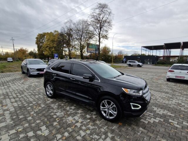 Черный Форд Эдж, объемом двигателя 2 л и пробегом 173 тыс. км за 16300 $, фото 4 на Automoto.ua