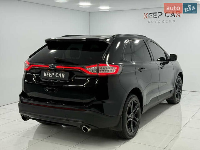 Черный Форд Эдж, объемом двигателя 2 л и пробегом 187 тыс. км за 18400 $, фото 7 на Automoto.ua