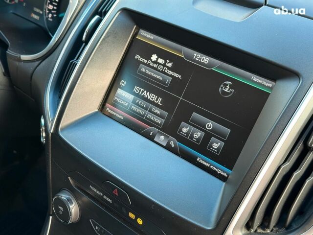 Чорний Форд Едж, об'ємом двигуна 2 л та пробігом 131 тис. км за 20480 $, фото 27 на Automoto.ua