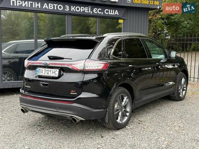 Чорний Форд Едж, об'ємом двигуна 2 л та пробігом 180 тис. км за 19900 $, фото 10 на Automoto.ua