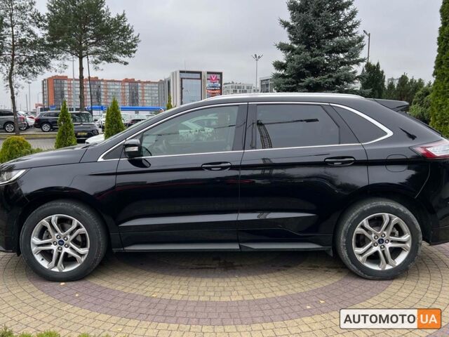Черный Форд Эдж, объемом двигателя 2 л и пробегом 76 тыс. км за 21700 $, фото 3 на Automoto.ua