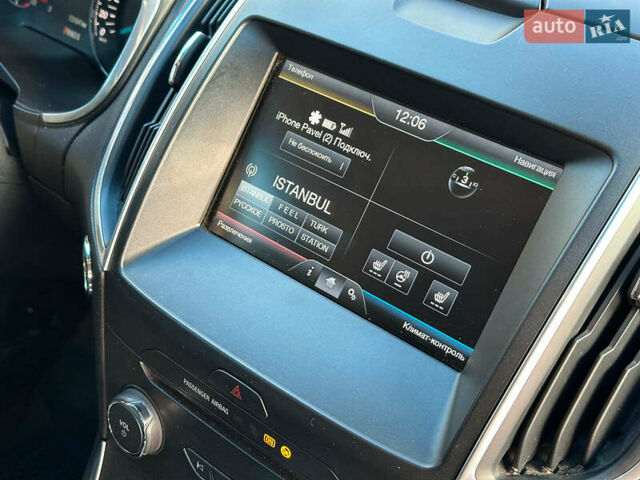 Чорний Форд Едж, об'ємом двигуна 2 л та пробігом 131 тис. км за 20480 $, фото 27 на Automoto.ua