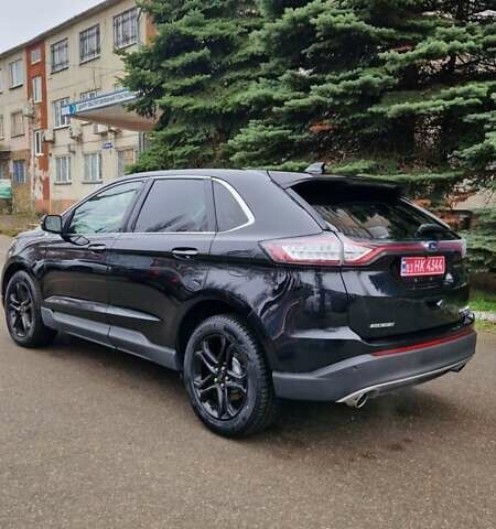 Черный Форд Эдж, объемом двигателя 2 л и пробегом 211 тыс. км за 14800 $, фото 8 на Automoto.ua