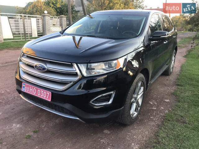 Чорний Форд Едж, об'ємом двигуна 2 л та пробігом 240 тис. км за 13200 $, фото 1 на Automoto.ua