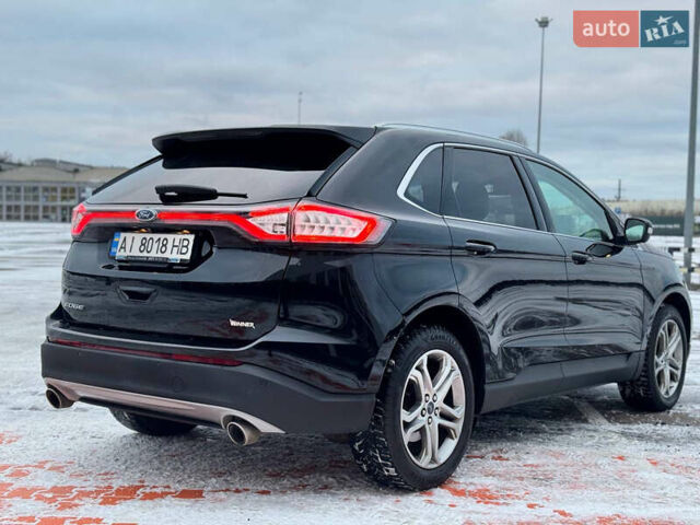 Черный Форд Эдж, объемом двигателя 2 л и пробегом 183 тыс. км за 18500 $, фото 9 на Automoto.ua