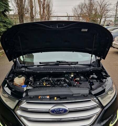 Черный Форд Эдж, объемом двигателя 2 л и пробегом 211 тыс. км за 14800 $, фото 3 на Automoto.ua