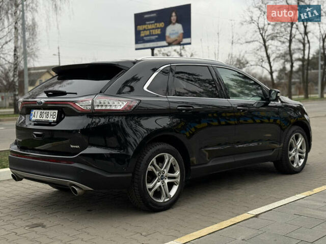 Чорний Форд Едж, об'ємом двигуна 2 л та пробігом 183 тис. км за 18500 $, фото 5 на Automoto.ua