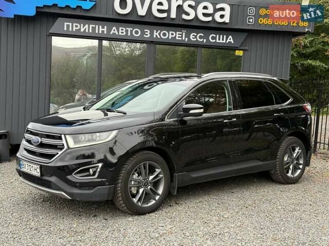 Чорний Форд Едж, об'ємом двигуна 2 л та пробігом 180 тис. км за 19900 $, фото 1 на Automoto.ua